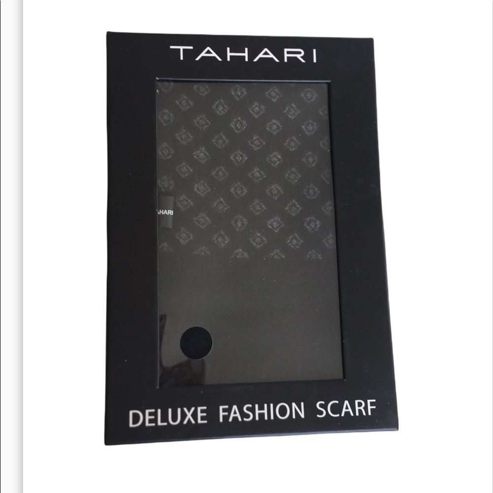 NWT TAHARI Deluxe Fashion Scarf.  Unisex 70”x12.5”